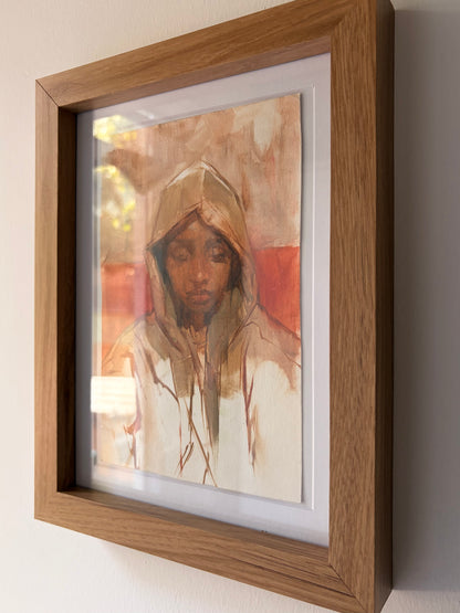 Oil self portrait
