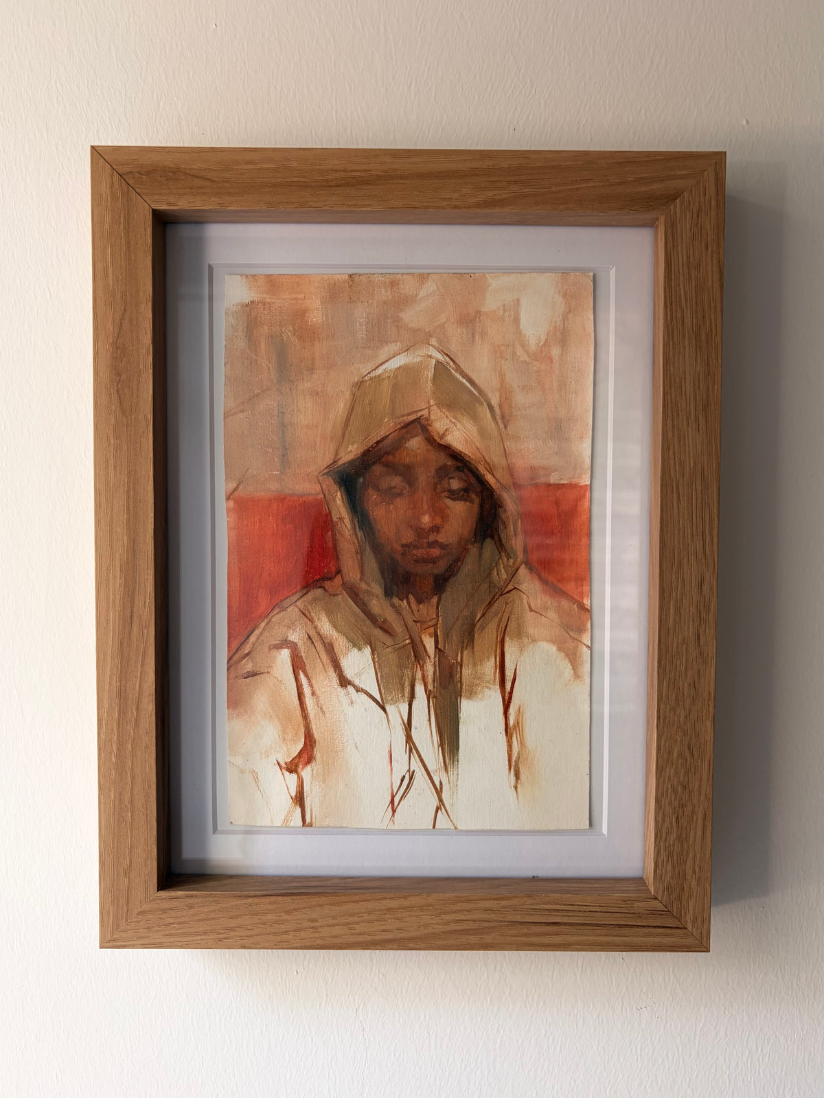 Oil self portrait