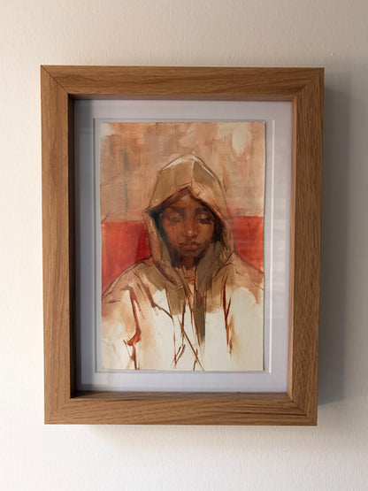 Oil self portrait