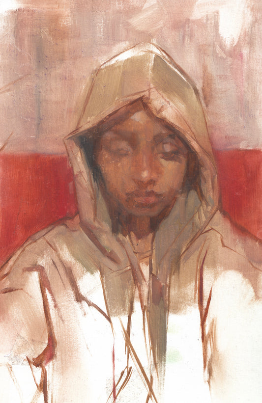 Oil self portrait
